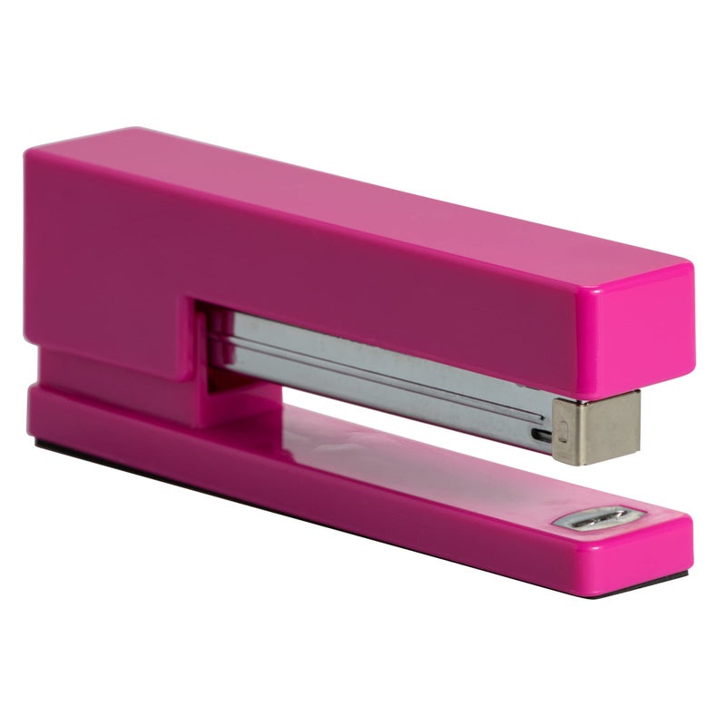 JAM PAPER Modern Desk Stapler - Pink - Sold Individually - Image 1